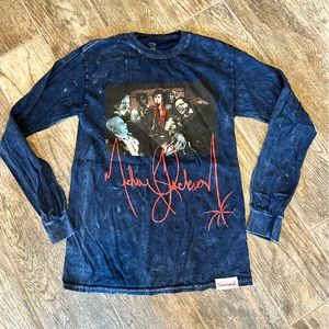 Michael Jackson long sleeve tee